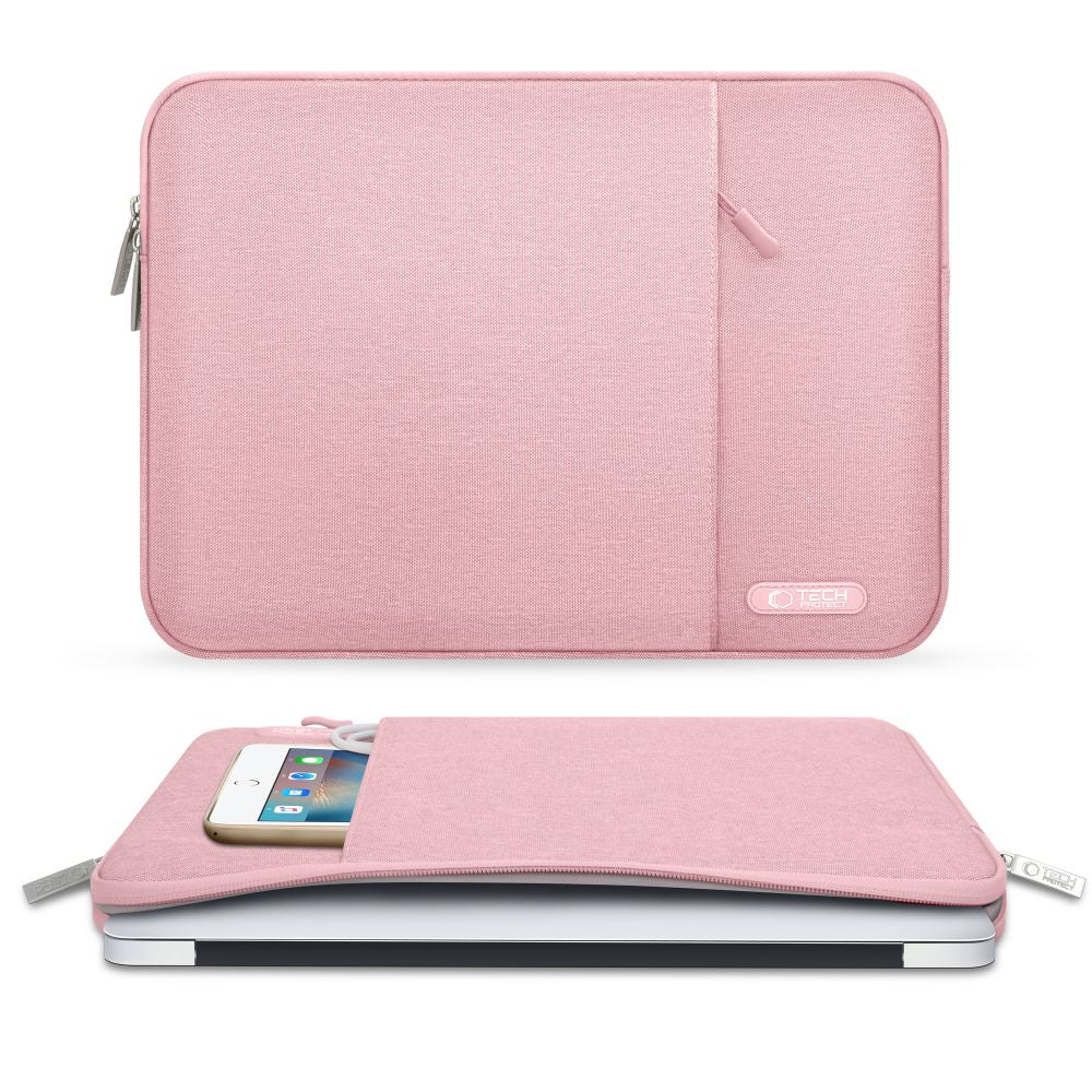 TECH-PROTECT SLEEVE PER LAPTOP 13-14 ROSA POLVEROSA