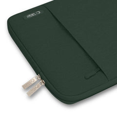 BORSA PER MACBOOK - SLEEVE PROTETTIVO PER LAPTOP 13-14 VERDE MEZZANOTTE