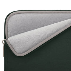 BORSA PER MACBOOK - SLEEVE PROTETTIVO PER LAPTOP 13-14 VERDE MEZZANOTTE