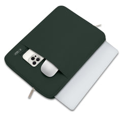 BORSA PER MACBOOK - SLEEVE PROTETTIVO PER LAPTOP 13-14 VERDE MEZZANOTTE