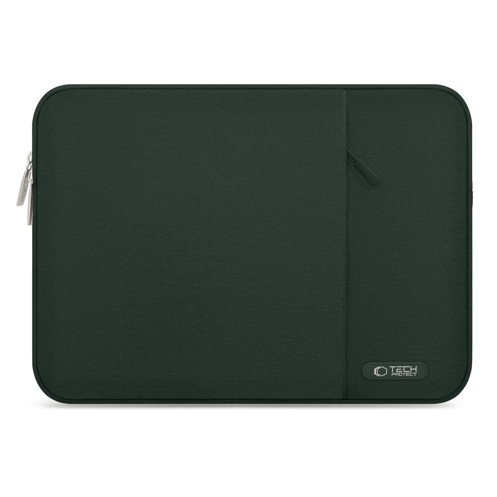 BORSA PER MACBOOK - SLEEVE PROTETTIVO PER LAPTOP 13-14 VERDE MEZZANOTTE
