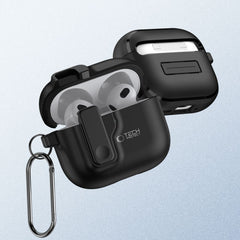 CUSTODIA TECH-PROTECT SLIM HOOK APPLE AIRPODS 4 NERA
