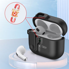 CUSTODIA TECH-PROTECT SLIM HOOK APPLE AIRPODS 4 NERA
