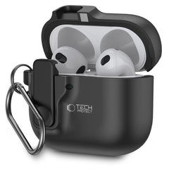 CUSTODIA TECH-PROTECT SLIM HOOK APPLE AIRPODS 4 NERA