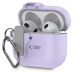 CUSTODIA TECH-PROTECT SLIM HOOK APPLE AIRPODS 4 LAVANDA