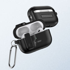 CUSTODIA TECH-PROTECT SLIM HOOK APPLE AIRPODS PRO 1 / 2 NERA