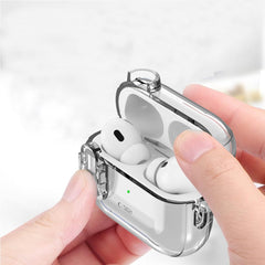 TECH-PROTECT SLIM HOOK APPLE AIRPODS PRO 1 / 2 TRASPARENTE