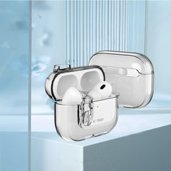 TECH-PROTECT SLIM HOOK APPLE AIRPODS PRO 1 / 2 TRASPARENTE