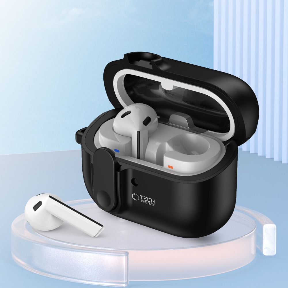 TECH-PROTECT SLIM HOOK SAMSUNG GALAXY BUDS 3 / 3 PRO NERO