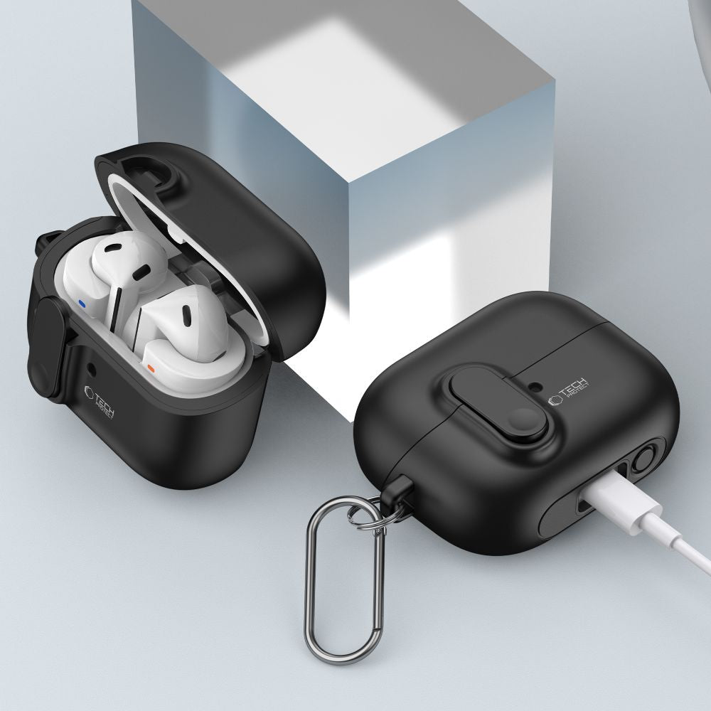 TECH-PROTECT SLIM HOOK SAMSUNG GALAXY BUDS 3 / 3 PRO NERO