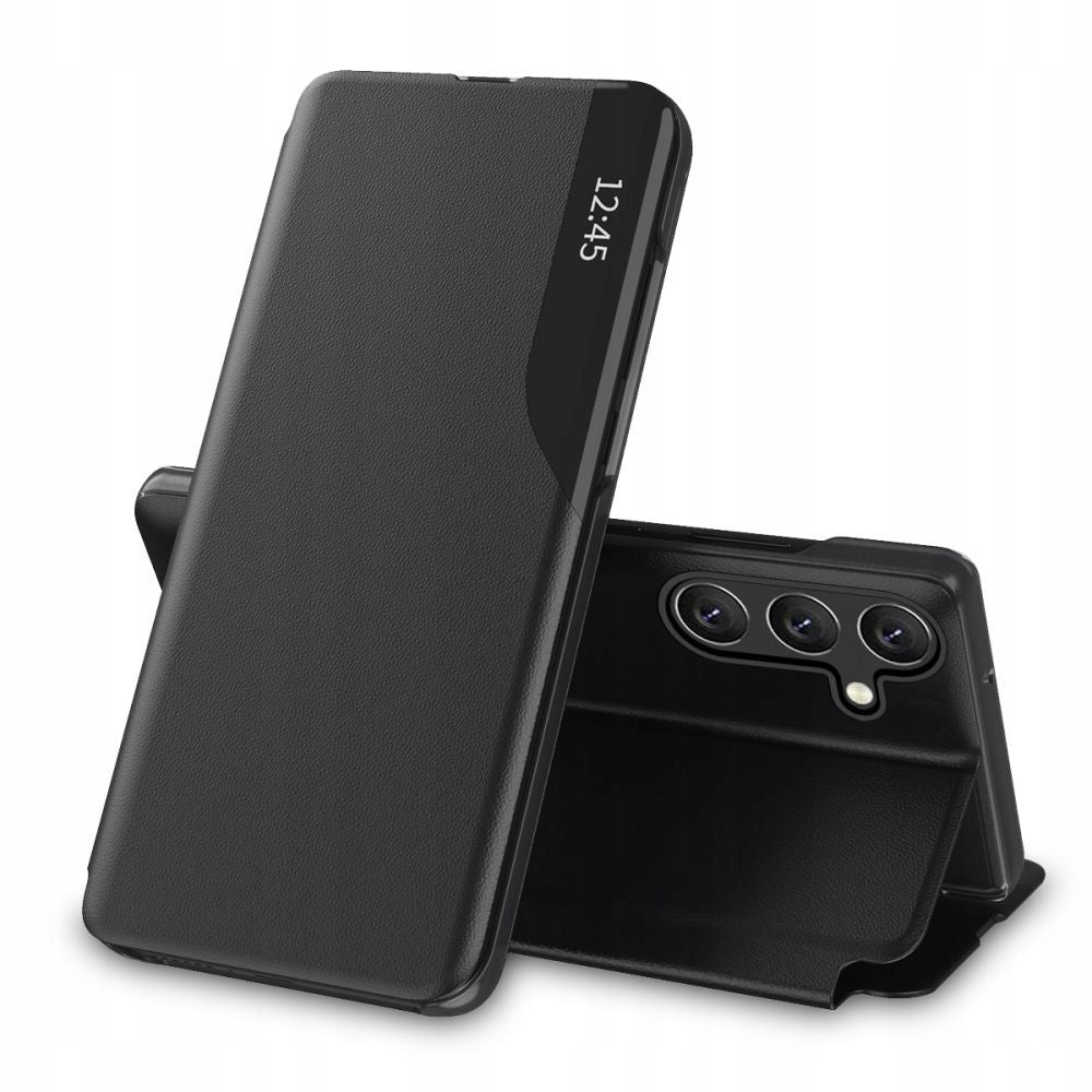 COPERTINA PER LIBRO PER SAMSUNG GALAXY A14 5G HEYCASE SMART VIEW NERA
