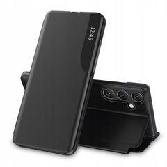 COPERTINA PER LIBRO PER SAMSUNG GALAXY A14 5G HEYCASE SMART VIEW NERA