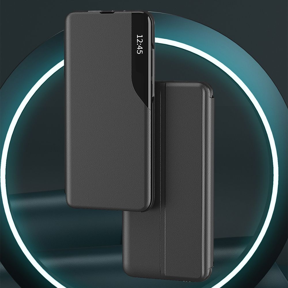 COPERTINA PER LIBRO PER XIAOMI REDMI NOTE 12 PRO / POCO X5 PRO 5G HEYCASE SMART VIEW NERA