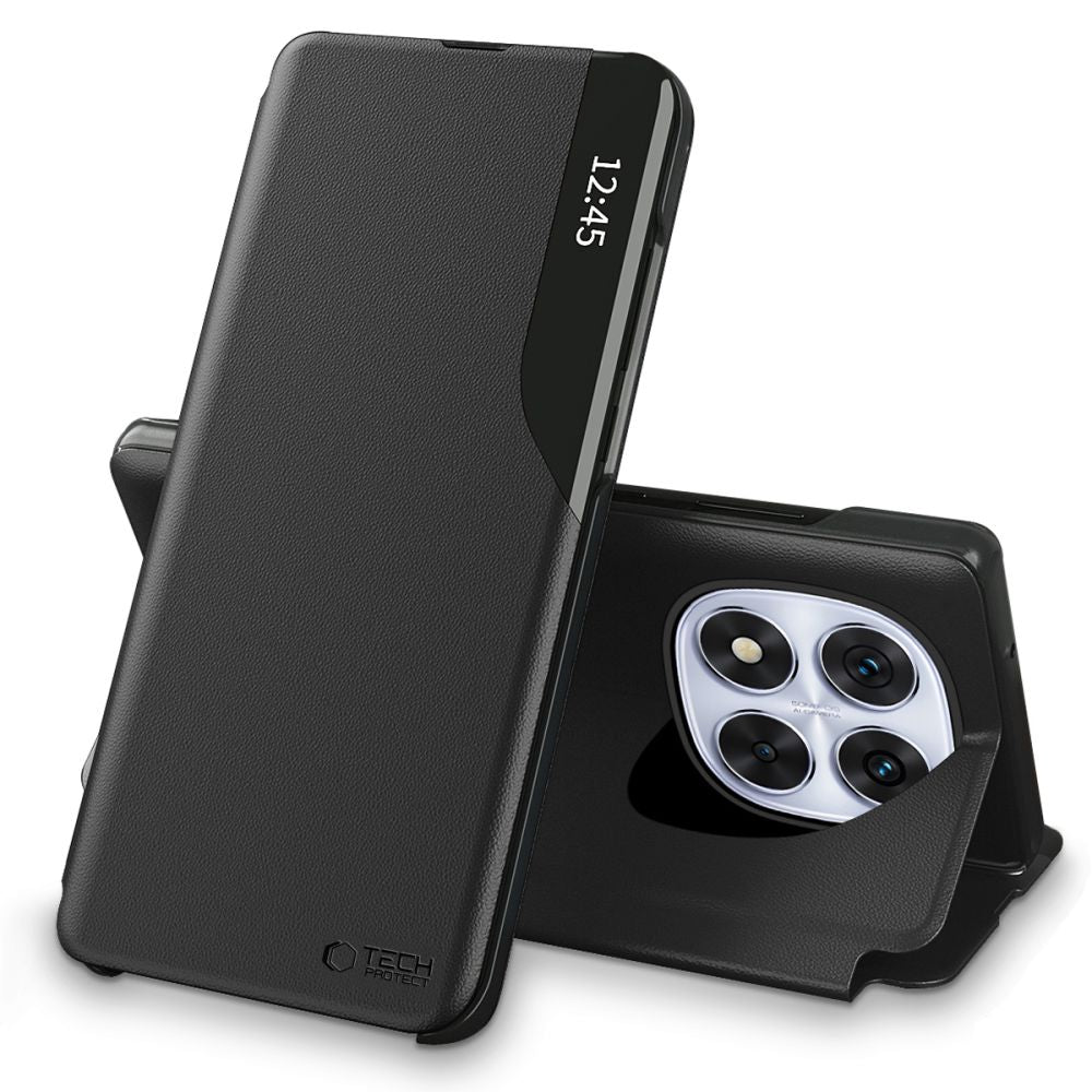 COPERTURA TECH-PROTECT SMART VIEW XIAOMI REDMI NOTE 14 PRO 5G / POCO X7 5G NERA