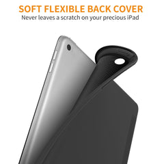 COPERTURA / INGRESSO PER IPAD 9.7 5 / 6 / 2017-2018 TECH-PROTECT SMARTCASE NERA