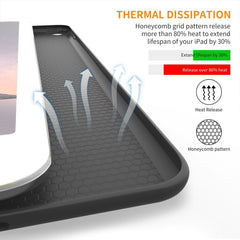 COPERTURA / INVOLUCRO PER IPAD AIR 9.7 2 / 2014 TECH-PROTECT SMARTCASE NERA