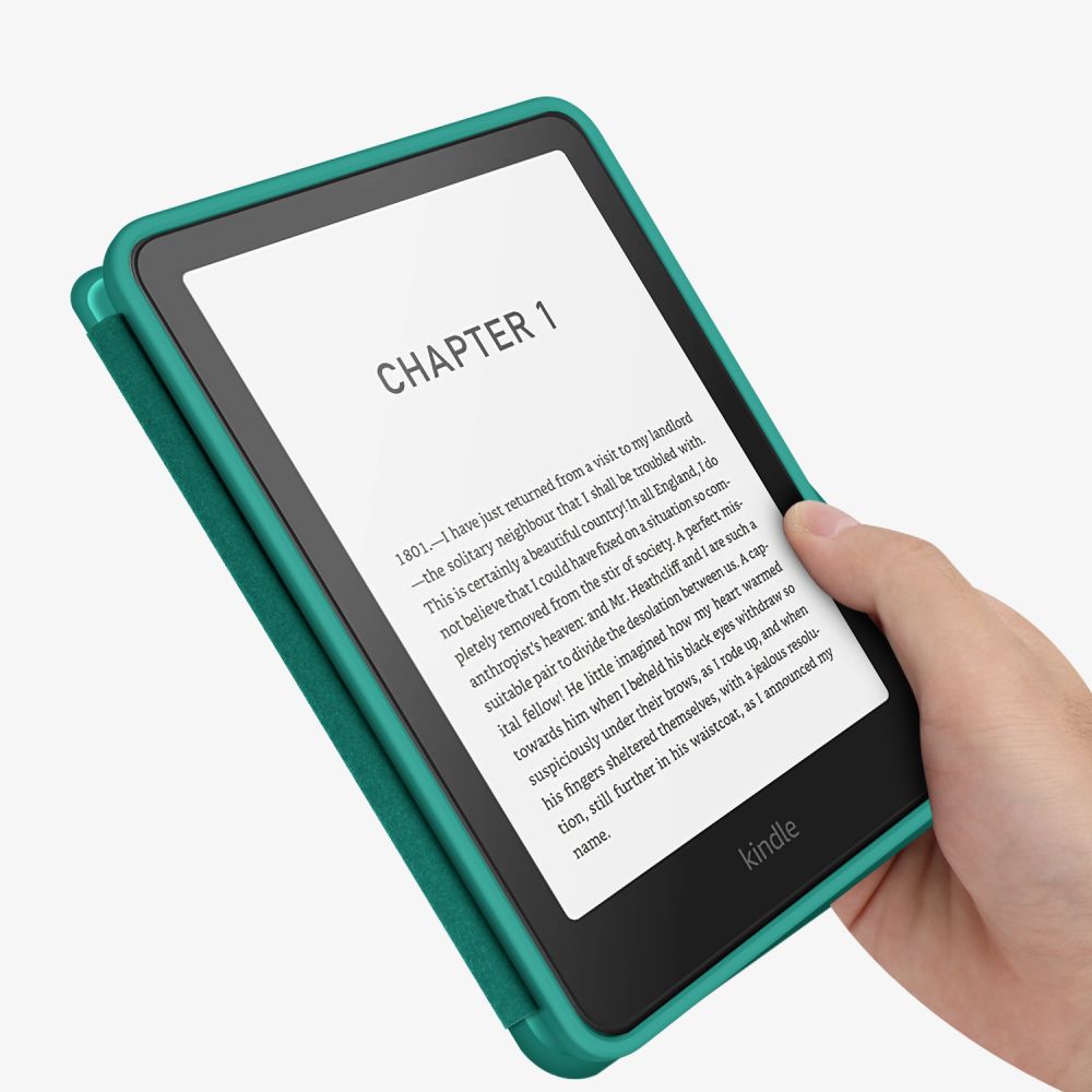 COPERTURA TECH-PROTECT SMARTCASE KINDLE PAPERWHITE VI / 6 / COLORSOFT / EDIZIONE SIGNATURE VERDE GIADA
