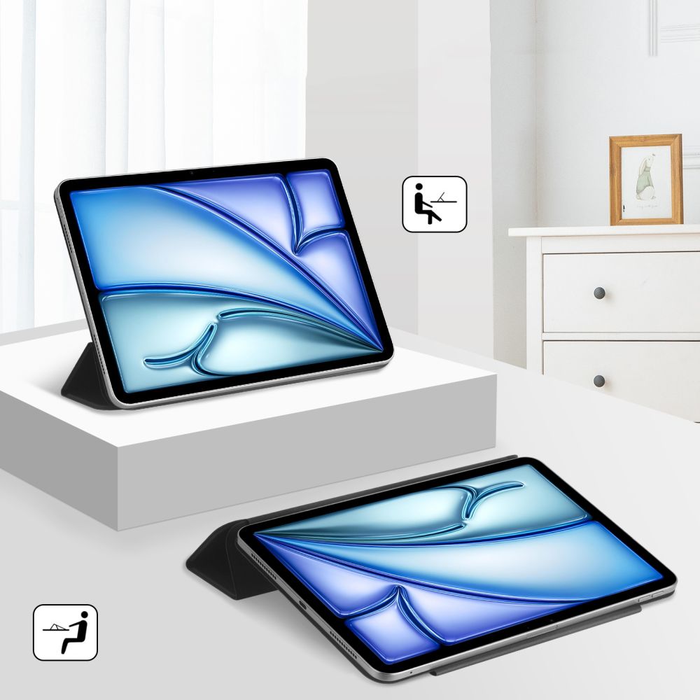 TECH-PROTECT SMARTCASE MAGNETICO IPAD AIR 10.9 4 / 5 / 2020-2022 / 11 6 / 2024 NERO