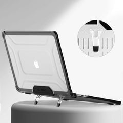 TECH-PROTECT SMARTSHELL PRO PER MACBOOK AIR 13 M2 / M3 / M4 / 2023-2025 NERO/TRASPARENTE