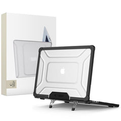 TECH-PROTECT SMARTSHELL PRO PER MACBOOK AIR 13 M2 / M3 / M4 / 2023-2025 NERO/TRASPARENTE