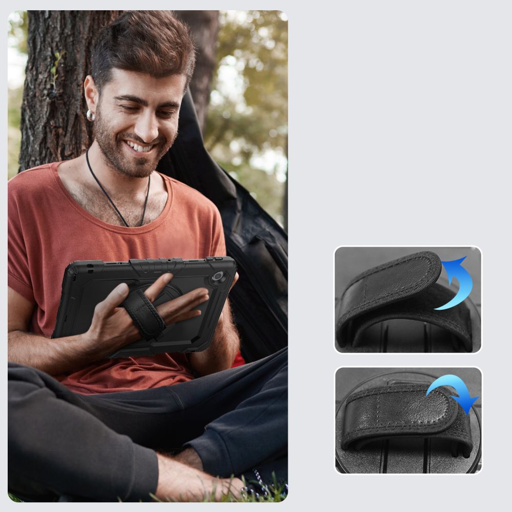 COPERTURA TECH-PROTECT SOLID LENOVO TAB 10.1 TB-311 NERA