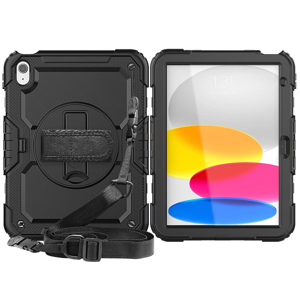 COPERTURA / INVOLUCRO PER IPAD 10.9” 10 / 2022 / 11” 11 / 2025 TECH-PROTECT SOLID360 NERO