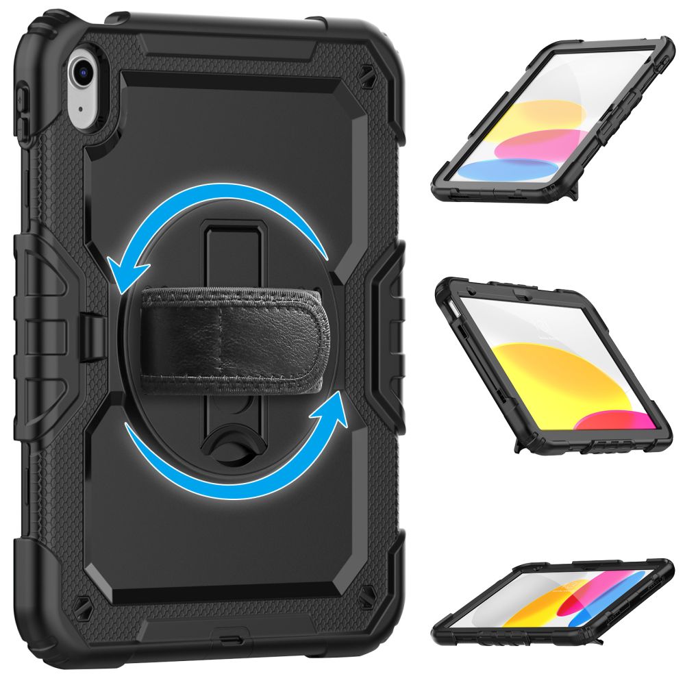 COPERTURA / INVOLUCRO PER IPAD 10.9” 10 / 2022 / 11” 11 / 2025 TECH-PROTECT SOLID360 NERO
