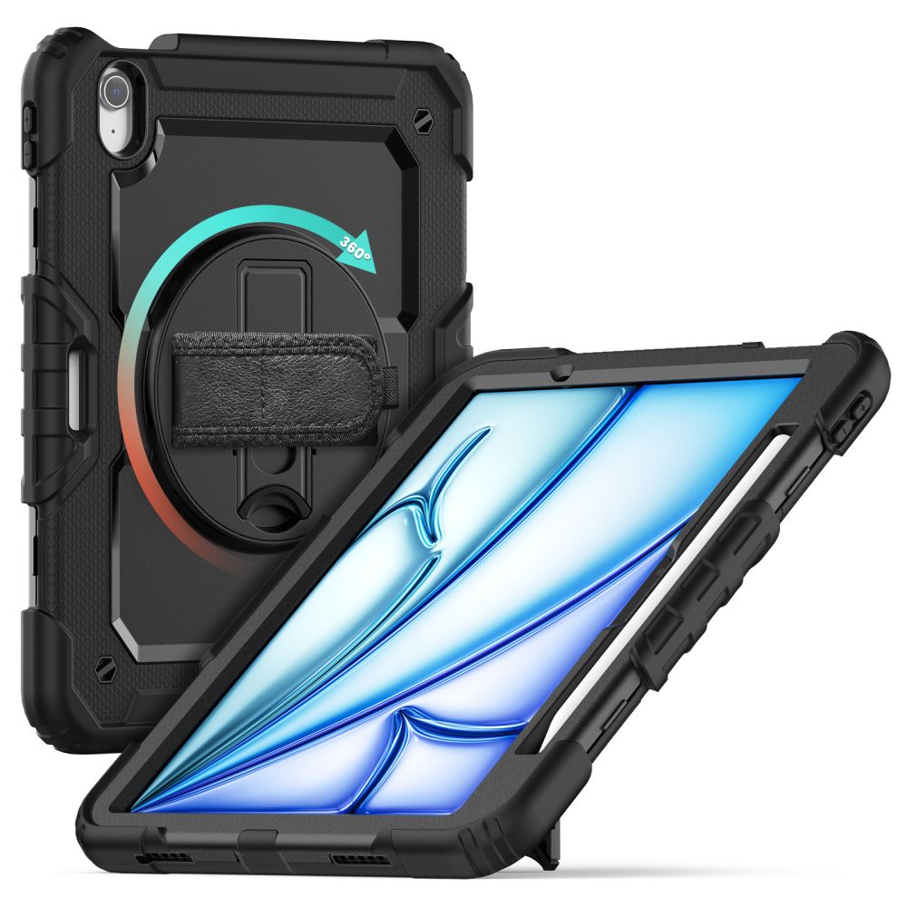 COPERTURA TECH-PROTECT SOLID360 IPAD AIR 11 6 / 2024 NERA