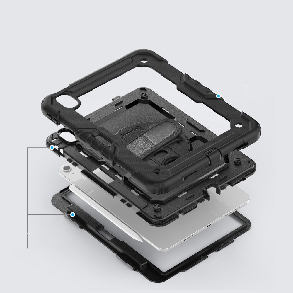 COPERTURA TECH-PROTECT SOLID360 IPAD AIR 11 6 / 2024 NERA