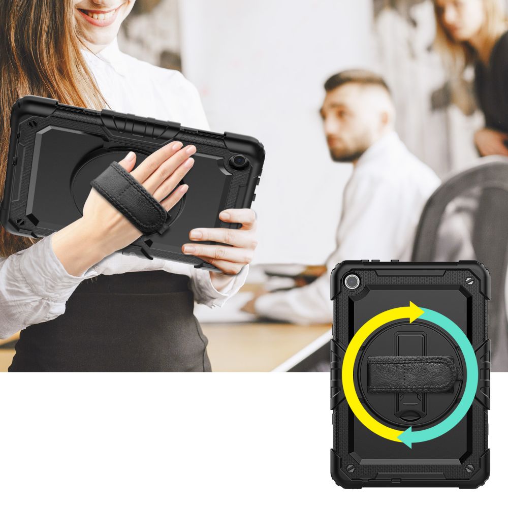 COPERTURA / INVOLUCRO PER LENOVO TAB M10 10.1 3ª GENERAZIONE TB328 TECH-PROTECT SOLID360 NERO