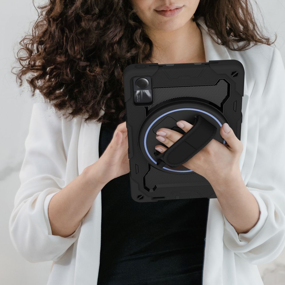 COPERTURA / INVOLUCRO PER XIAOMI REDMI PAD SE 11.0 TECH-PROTECT SOLID360 NERO