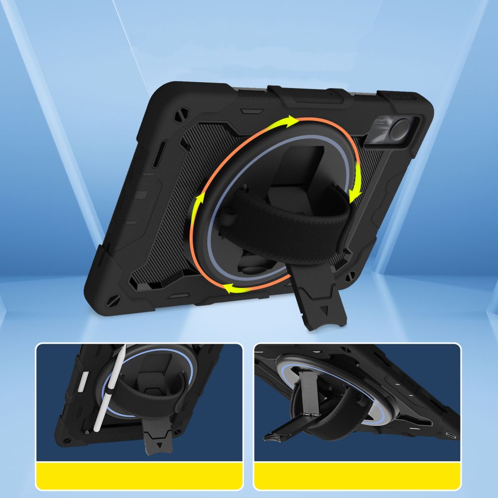 COPERTURA / INVOLUCRO PER XIAOMI REDMI PAD SE 11.0 TECH-PROTECT SOLID360 NERO