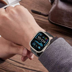 TECH-PROTECT ACCIAIO CLASSICO APPLE WATCH 6 / 7 / 8 / 9 / 10 / SE / ULTRA 1 / 2 (44 / 45 / 46 / 49 MM) ARGENTO