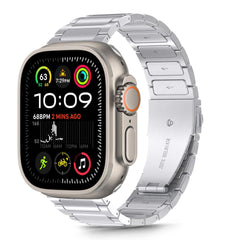 TECH-PROTECT ACCIAIO CLASSICO APPLE WATCH 6 / 7 / 8 / 9 / 10 / SE / ULTRA 1 / 2 (44 / 45 / 46 / 49 MM) ARGENTO