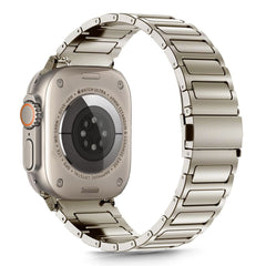 TECH-PROTECT STAINLESS CLASSIC APPLE WATCH 6 / 7 / 8 / 9 / 10 / SE / ULTRA 1 / 2 (44 / 45 / 46 / 49 MM) TITANIO