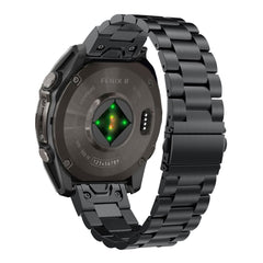 CINTURINO TECH-PROTECT IN ACCIAIO GARMIN FENIX 5X / 5X PLUS / 6X / 6X PRO / 7X / 8 (51 MM) NERO