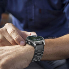 CINTURINO TECH-PROTECT IN ACCIAIO INOSSIDABILE GARMIN FENIX 5X / 5X PLUS / 6X / 6X PRO / 7X / 8 (51 MM) TITANIO