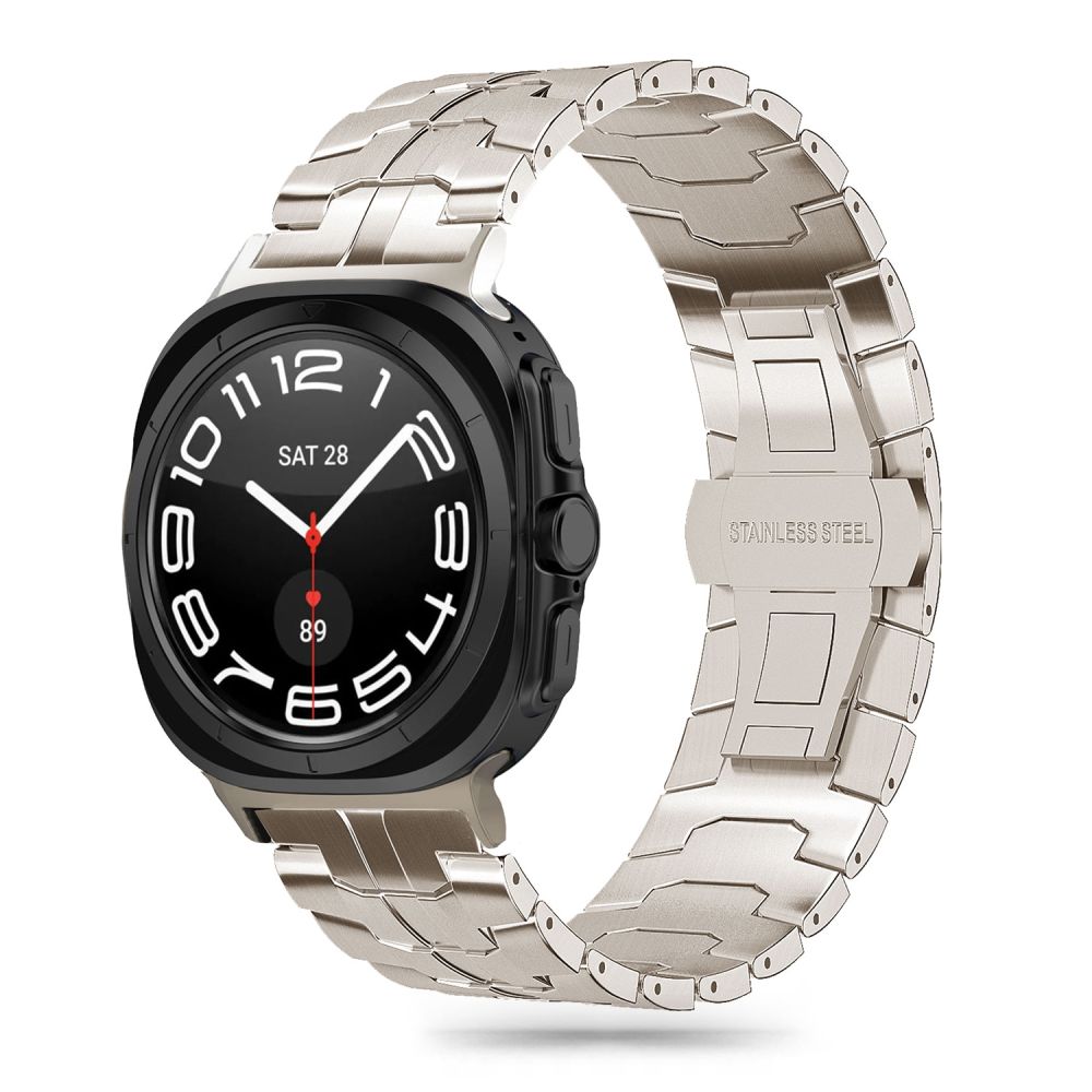CINTURINO TECH-PROTECT STAINLESS LINE SAMSUNG GALAXY WATCH ULTRA (47MM) TITANIO