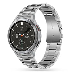 CINTURINO DOOP IN ACCIAIO INOSSIDABILE PER SAMSUNG GALAXY WATCH 4 / 5 / 5 PRO / 6 / 7 / FE ARGENTO