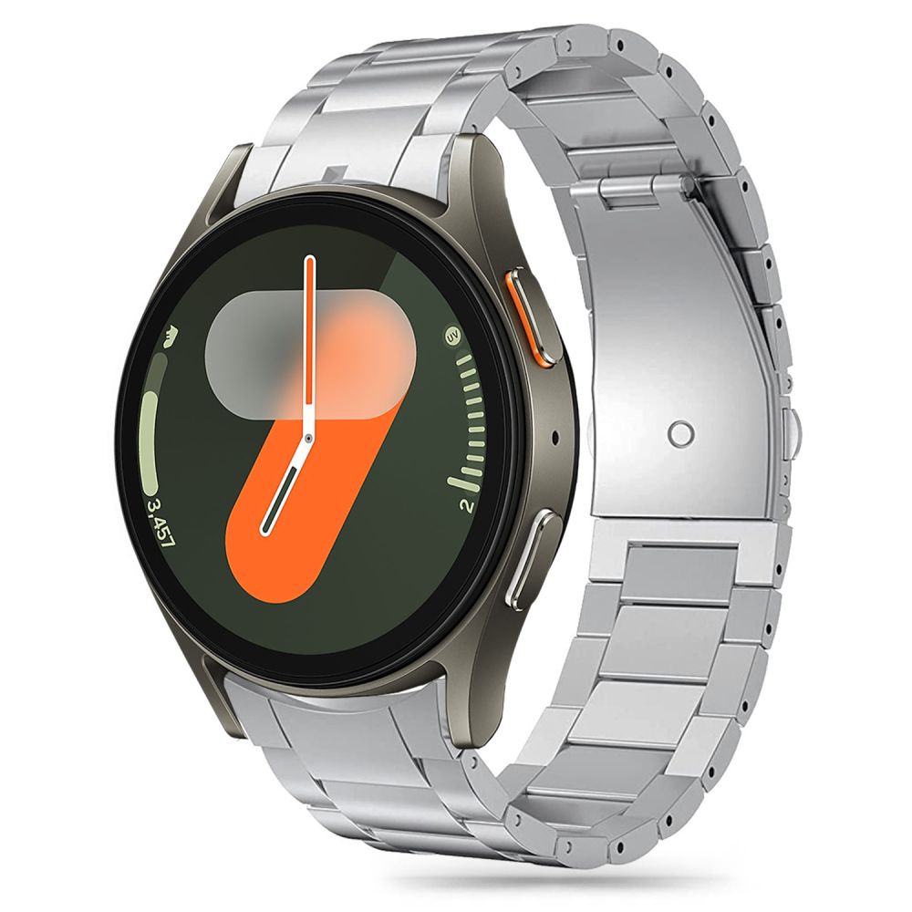 TECH-PROTECT ACCIAIO SAMSUNG GALAXY WATCH 4 / 5 / 5 PRO / 6 / 7 / FE ARGENTO