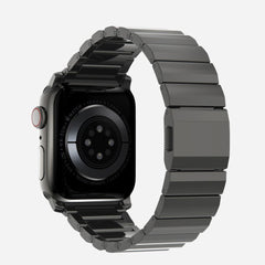 CINTURINO TECH-PROTECT STEELBAND APPLE WATCH 6 / 7 / 8 / 9 / 10 / SE / ULTRA 1 / 2 (44 / 45 / 46 / 49 MM) NERO
