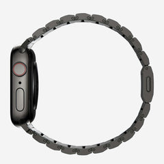 CINTURINO TECH-PROTECT STEELBAND APPLE WATCH 6 / 7 / 8 / 9 / 10 / SE / ULTRA 1 / 2 (44 / 45 / 46 / 49 MM) NERO