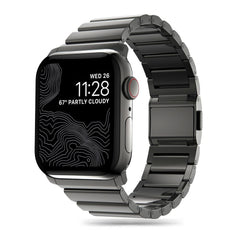 CINTURINO TECH-PROTECT STEELBAND APPLE WATCH 6 / 7 / 8 / 9 / 10 / SE / ULTRA 1 / 2 (44 / 45 / 46 / 49 MM) NERO