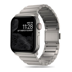 CINTURINO TECH-PROTECT STEELBAND APPLE WATCH 6 / 7 / 8 / 9 / 10 / SE / ULTRA 1 / 2 (44 / 45 / 46 / 49 MM) TITANIO