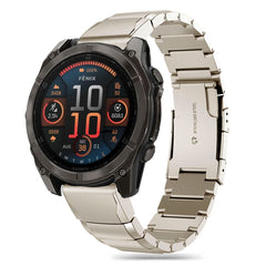 CINTURINO TECH-PROTECT STEELBAND GARMIN FENIX 5X / 5X PLUS / 6X / 6X PRO / 7X / 8 (51 MM) TITANIO