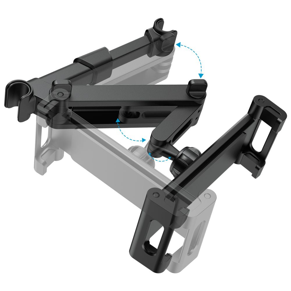 MONTAGGIO PER AUTO PER CELLULARE / TABLET TECH-PROTECT STRETCHABLE PER TESTA NERA