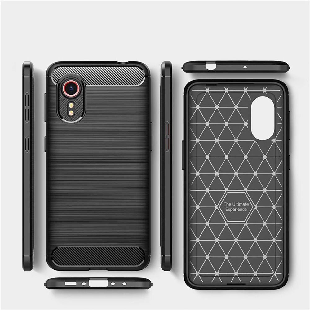 COPERTURA TECH-PROTECT TPUCARBON GALAXY XCOVER 7 NERA