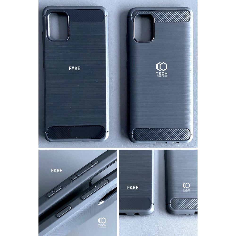 COPERTURA TECH-PROTECT TPUCARBON GALAXY XCOVER 7 NERA
