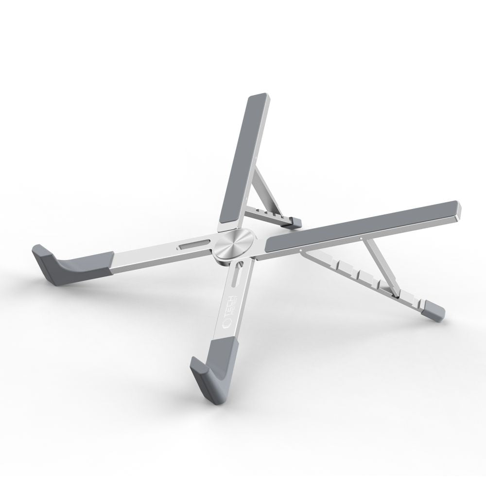 STAND UNIVERSALE PER MACBOOK TECH-PROTECT ULS300 SUPPORTO UNIVERSALE PER LAPTOP ARGENTO