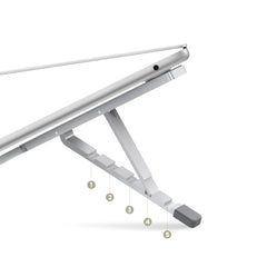STAND UNIVERSALE PER MACBOOK TECH-PROTECT ULS300 SUPPORTO UNIVERSALE PER LAPTOP ARGENTO